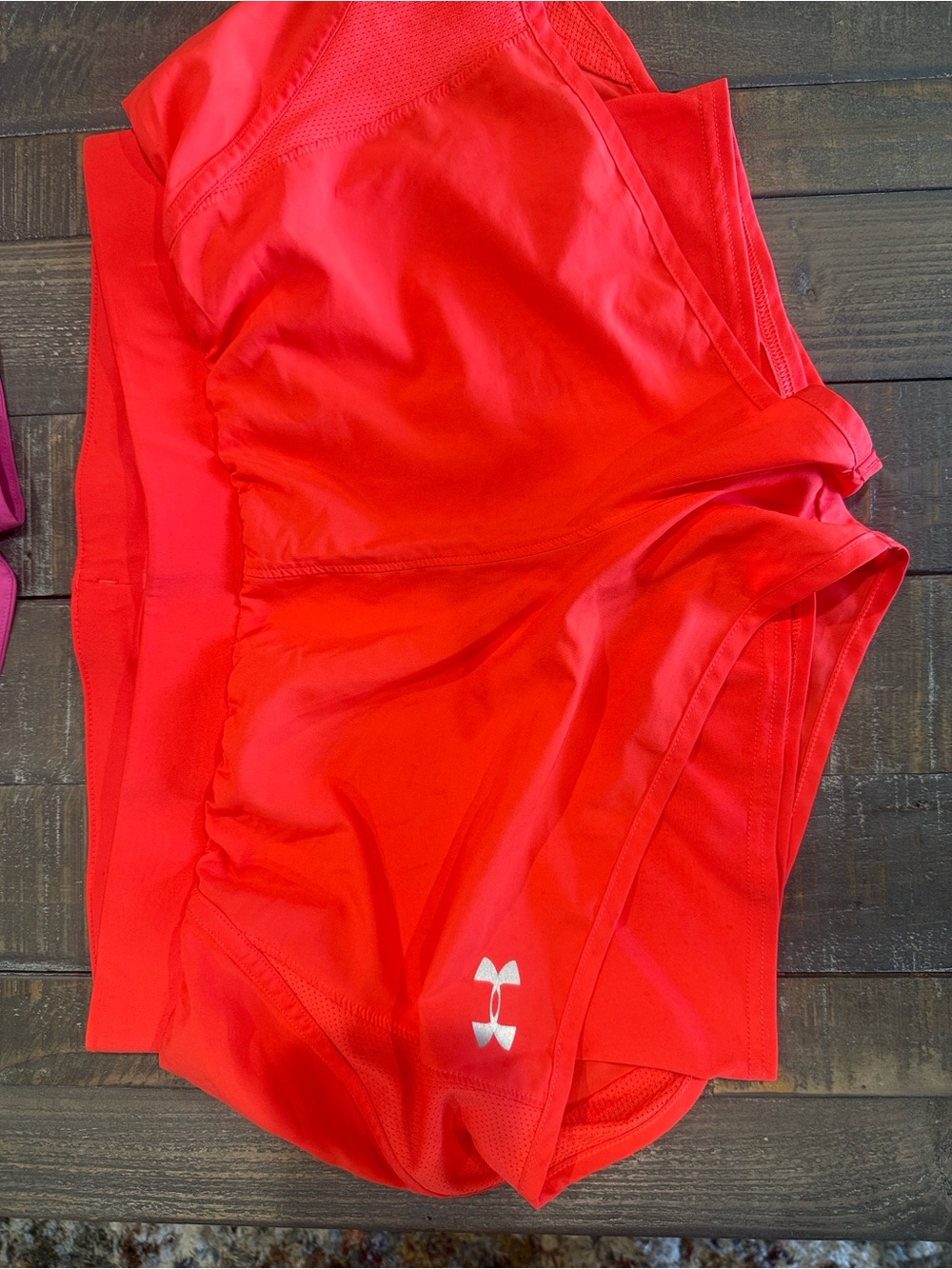 LG Red Under Armour Women’s Athletic Shorts
